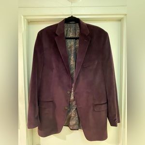 Wine colored holiday sport Jacket